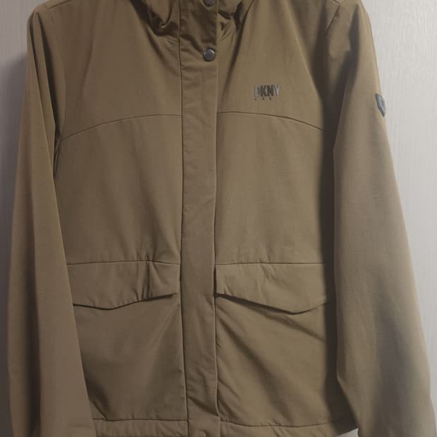 DKNY 후드 바람막이 자켓, XL