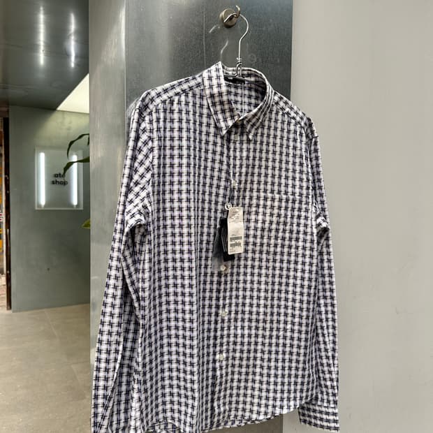 Versus Versace 체크셔츠