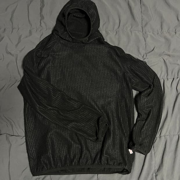 써모라이트 와플 바라클라바 러닝 후드