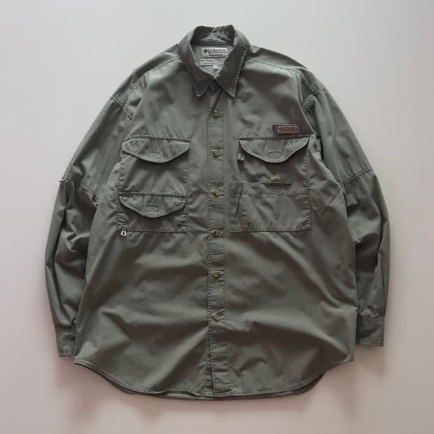 컬럼비아 PFG 셔츠 S