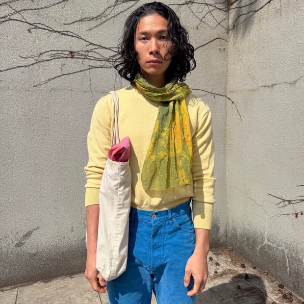 Lyte green green scarf