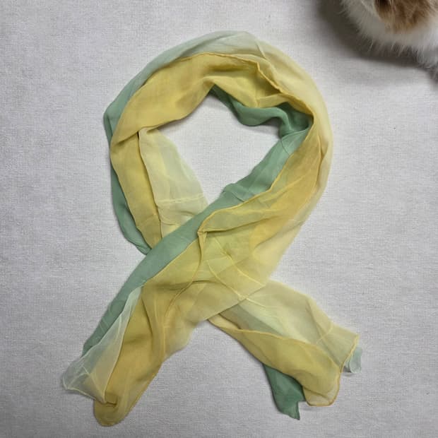 모리걸 투톤 그라데이션 스카프