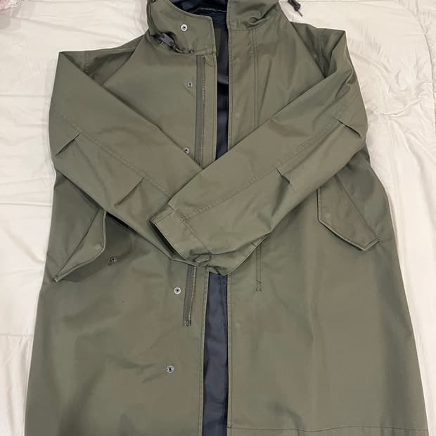 유니클로 블록테크 피쉬테일 파카