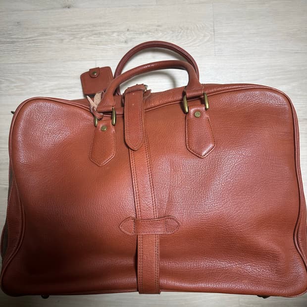 PORTER x Suntory Whisky 레더 가먼트백 / 브리프케이스