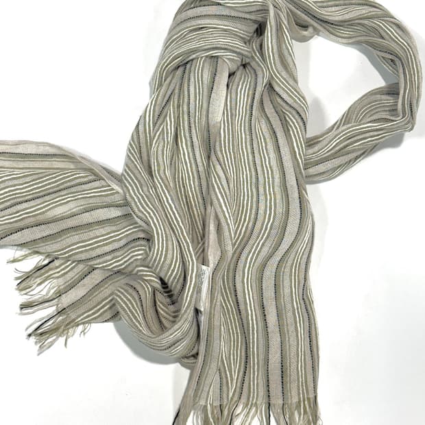 막스마라 린넨코튼 스툴 머플러