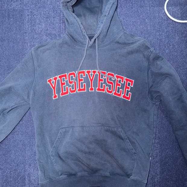 예스아이씨 후드티 네이비