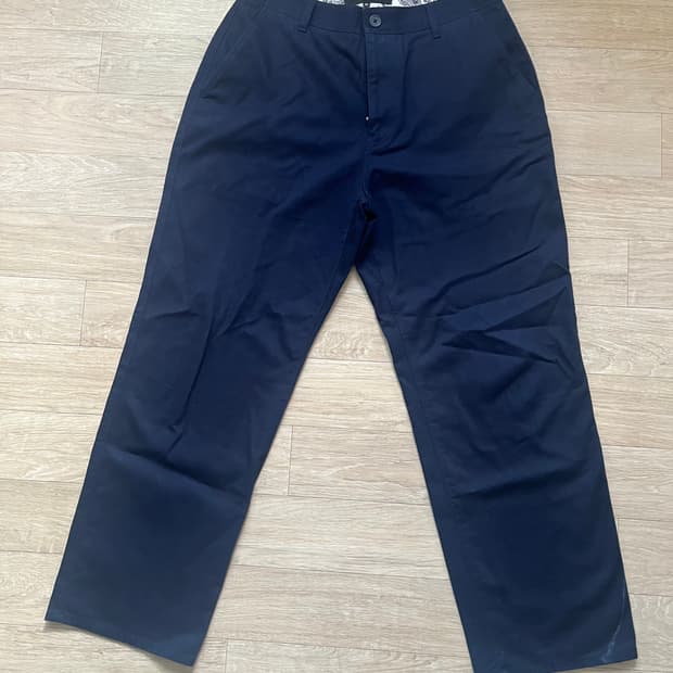 LMC cotton pants navy