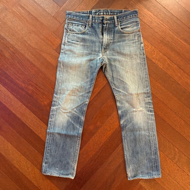 리바이스 빈티지 505 데님 팬츠