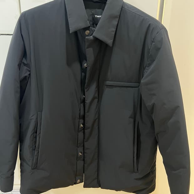 24fw 띠어리 블랙패딩 L (새상품급)