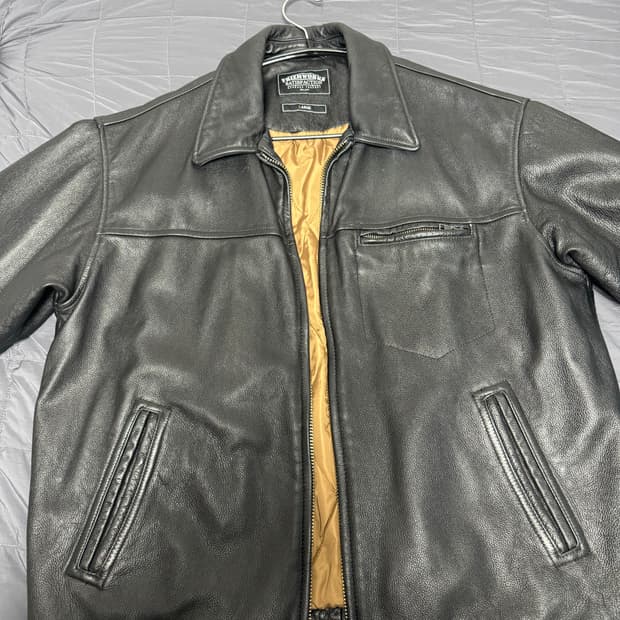 프리즘웍스 가죽자켓 L 사이즈 (100~105)