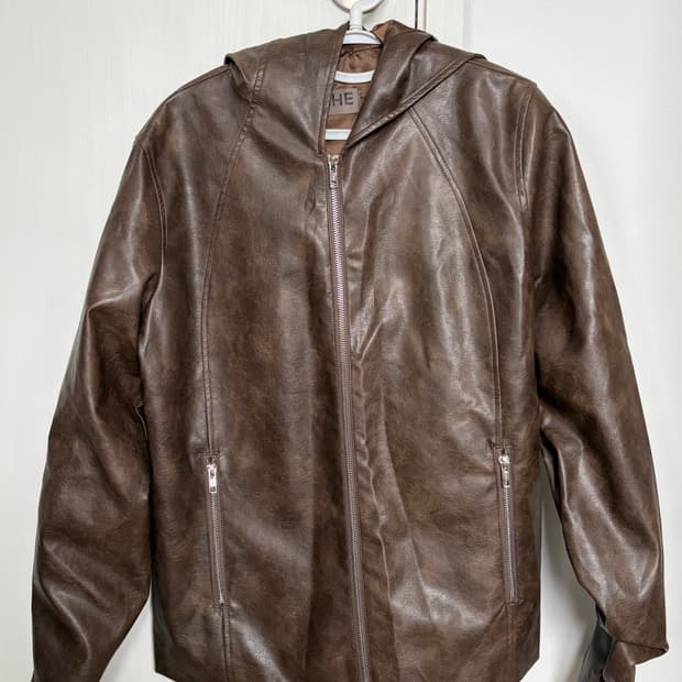 니체 가죽자켓 사이즈1