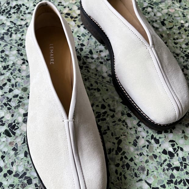 르메르 Piped Slippers (Misty Ivory) 38사이즈