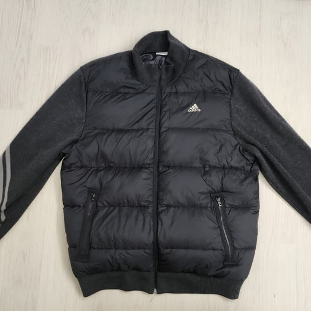 아디다스 방풍 다운