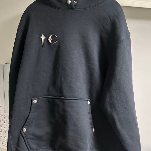 떠그클럽 엠블럼 후드티