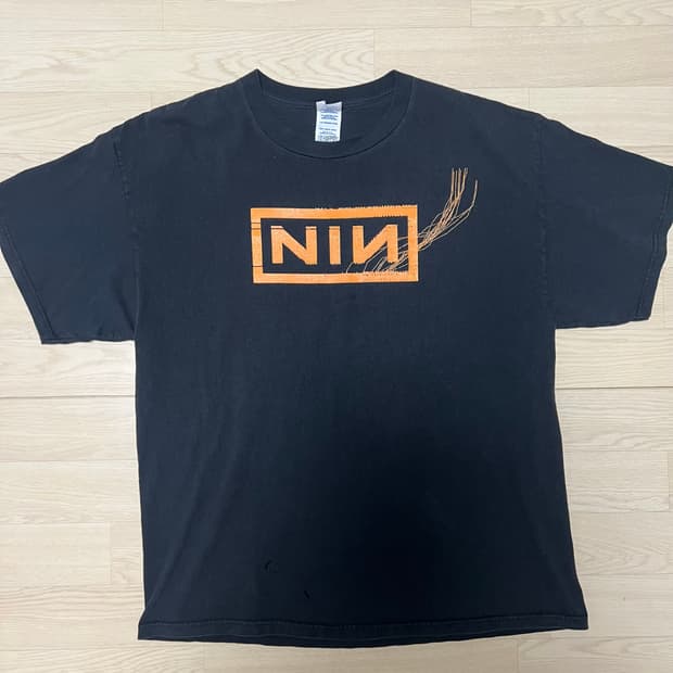빈티지 2005 NIN 나인인치네일스 밴드티 XL사이즈