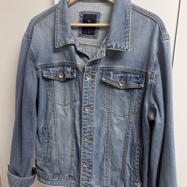 뱅뱅진스 청자켓