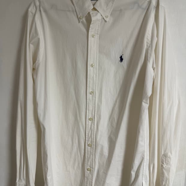 폴로랄프로렌 화이트 셔츠 M