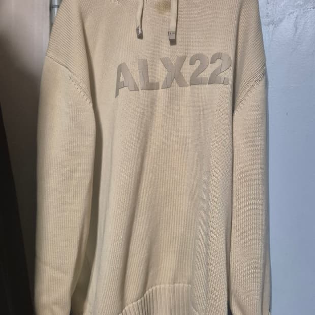 알릭스 니트 후드 xl