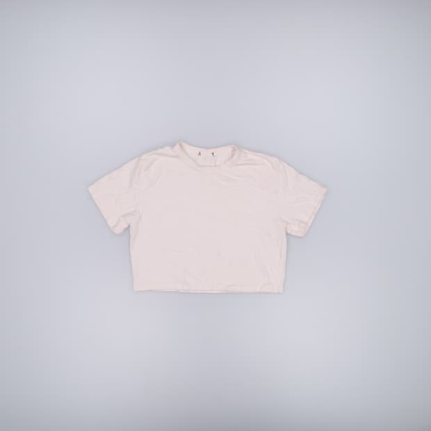 실측확이 빈티지 여성 크롭티 0609H2