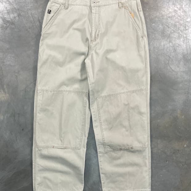 00s 게스 더블니 와이드 팬츠