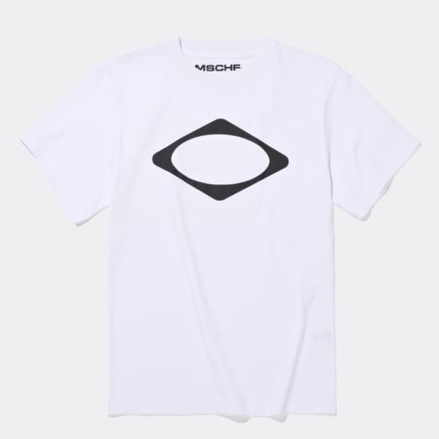 미스치프 롬버스 티셔츠 반팔