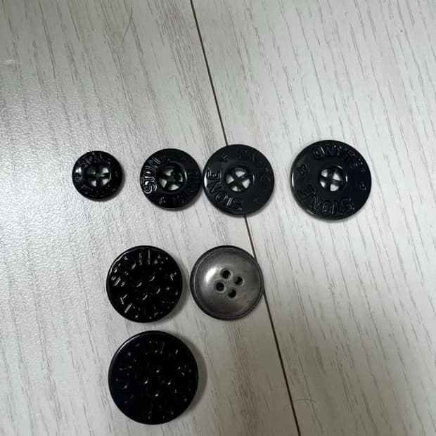 스톤아일랜드 와펜 단추 새상품 정품