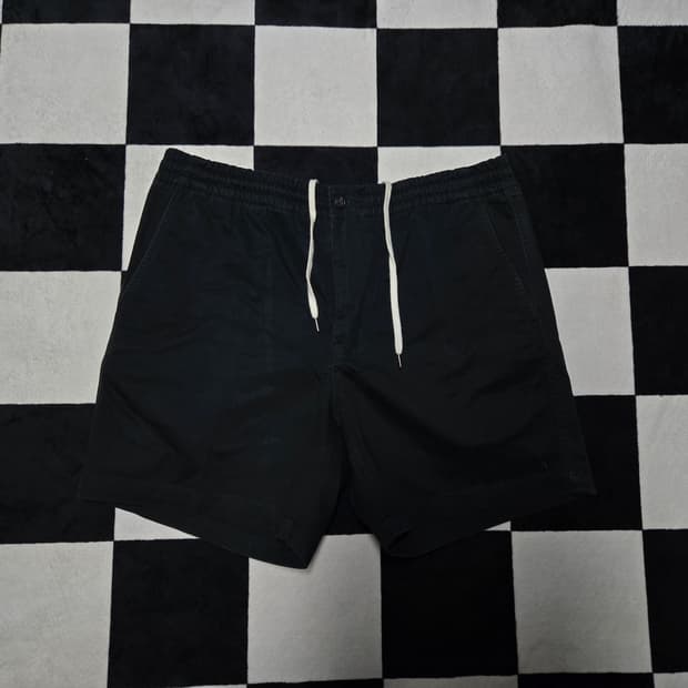 M 폴로랄프로렌 프렙스터 반바지 히든로고 블랙