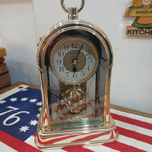 빈티지 세이코  탁상시계