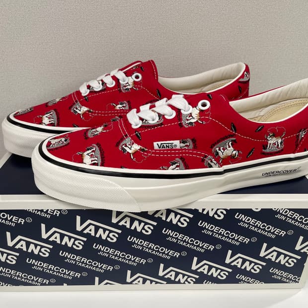 언커커버 x 반스 OTW 에라 95 레드