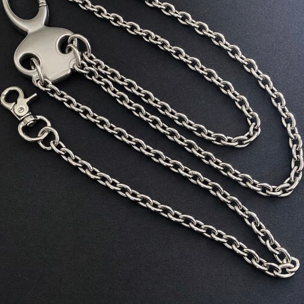 헤비 트리플 레이어 팬츠 체인