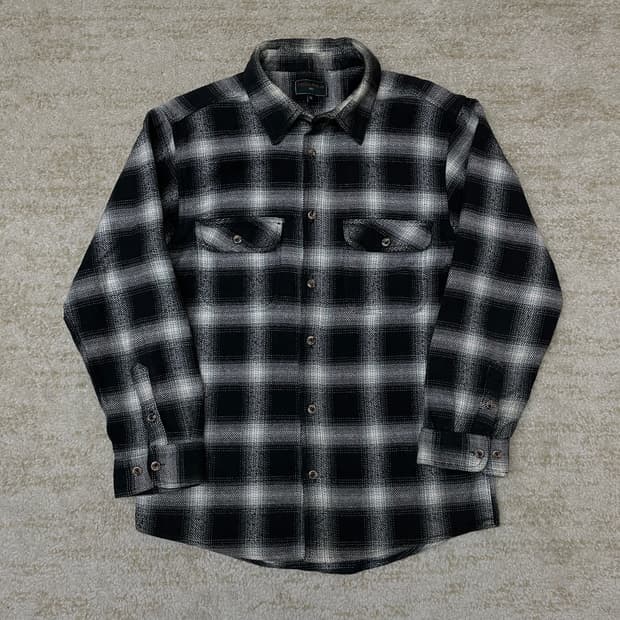 [M] 필드앤스트림 플란넬 체크 셔츠 자켓   