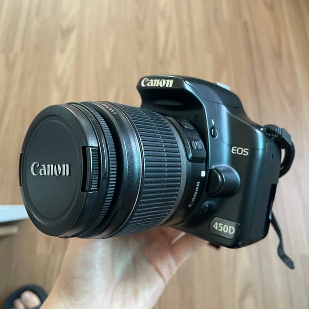 캐논450D + 렌즈EF-S18-55IS