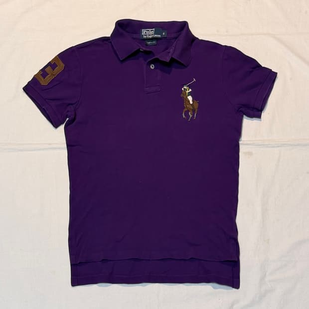 폴로 랄프로렌 빅포니 멀티포니 카라티 퍼플