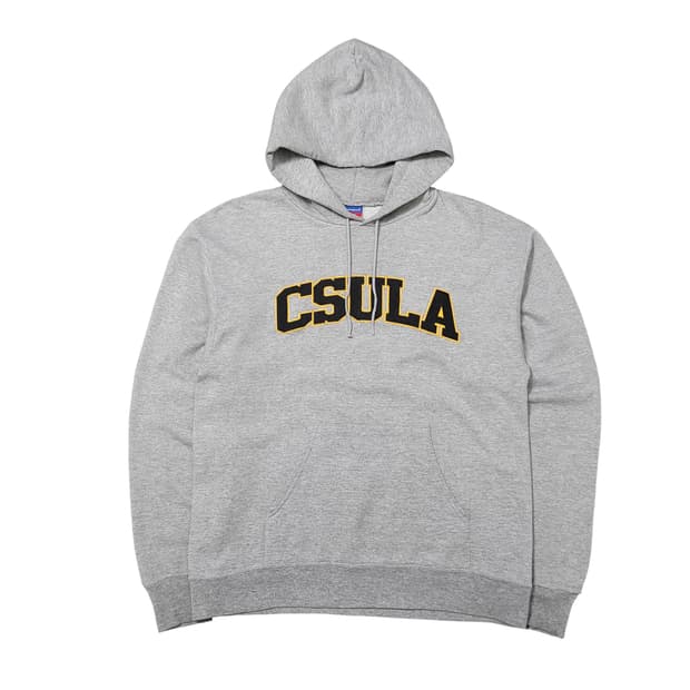 챔피온 CSULA 로고 그레이 후드티