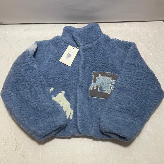 [M] ERL 이알엘 바시티 시어링 자켓