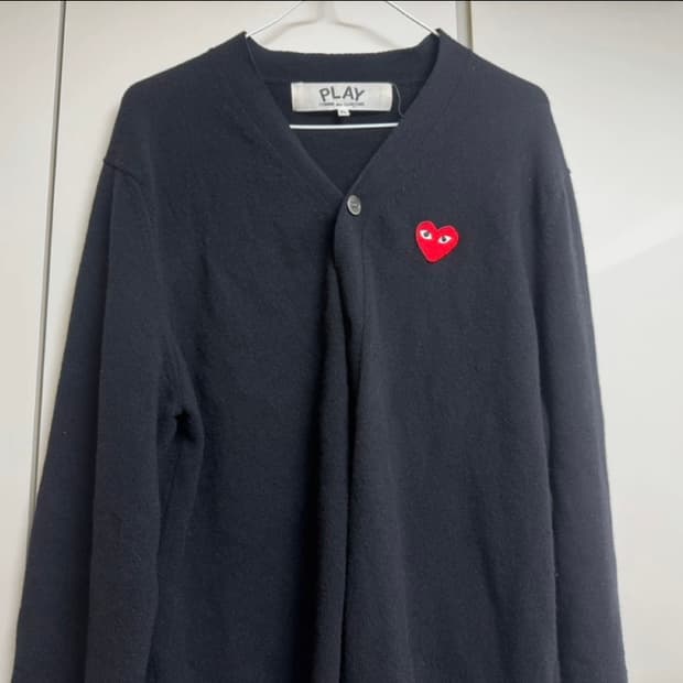 꼼데가르송 가디건 XL