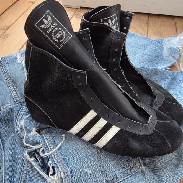 (레어) 80년대 아디다스 챔피온 복싱슈즈made in  Germany 