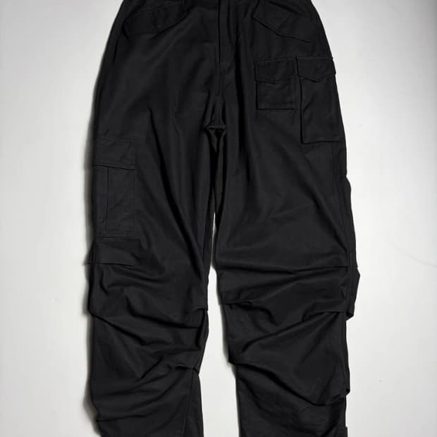 인사일런스 24ss 와이드 탄창 카고 팬츠 R3217