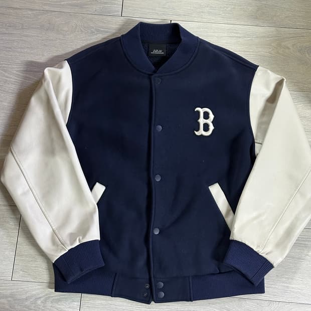 MLB 네이비 야구 점퍼 스타디움 자켓