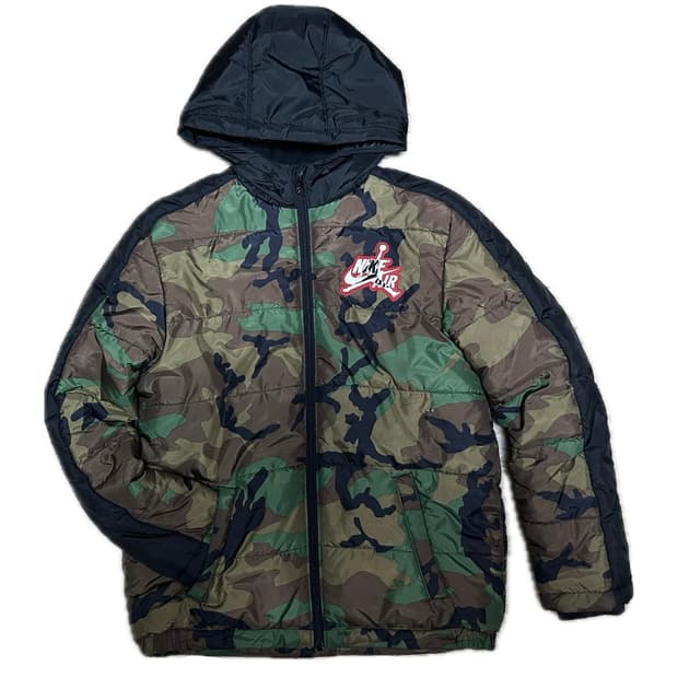 나이키 조던 카모 경량패딩