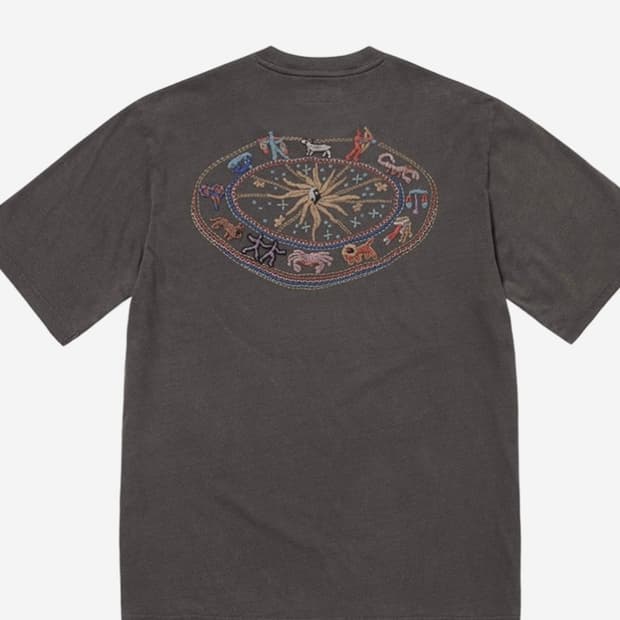 Supreme Zodiac S/S Top Black - 25SS