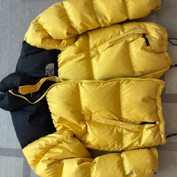 노스페이스 700 노랑