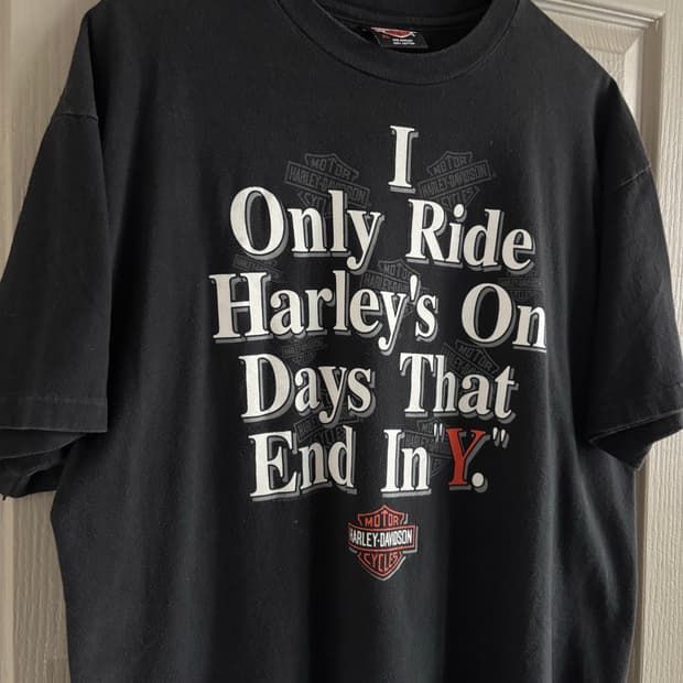 90s 할리데이비슨 티셔츠