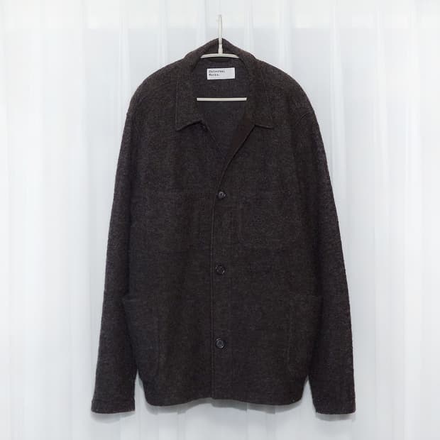 유니버셜 웍스 잉글랜드 울펠트 플리스 럼버 자켓 (XL/100-105)
