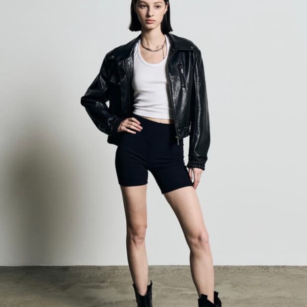 보헴서 보헤미안서울 레더 블루종 점퍼 자켓