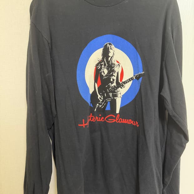 히스테릭 글래머 롱슬리브 티셔츠