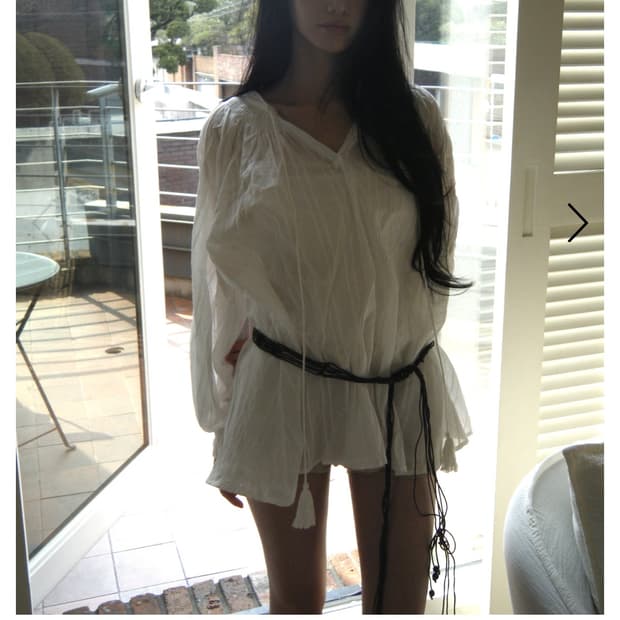 씨어 herbyseer 가든 루즈 블라우스 