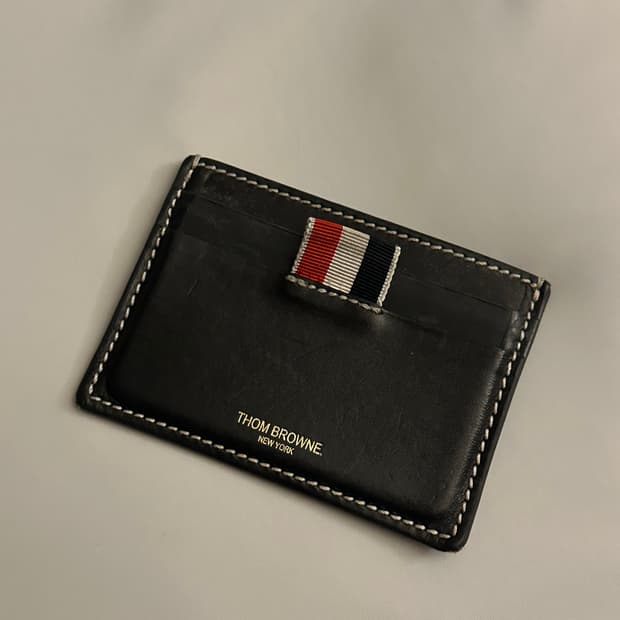 톰브라운 스티치 카드지갑