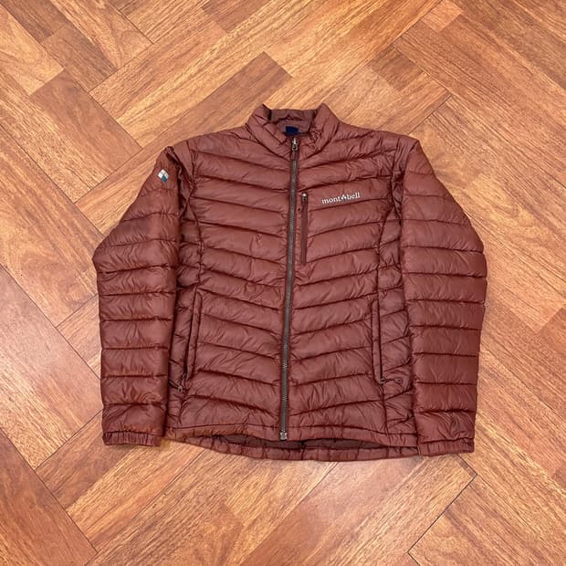 몽벨 브라운 경량 패딩