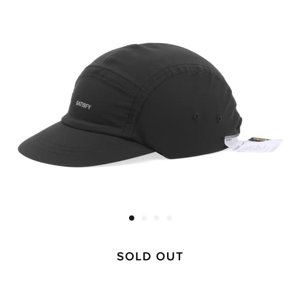 새티스파이 캡 SATISFY PEACESHELL TRAIL CAP